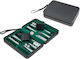 Philos Games Magnetisches Backgammon Leder E-Gitarre mit Spielfiguren 23.3x34cm