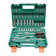 Set Bit Steckschlüssel 1/4 Zoll Kurz Lang Kastanie Köpfe Hex & Torx 53 Stück Breckner Germany