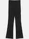 Kinderleggings Lang Schwarz