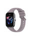 Amazfit Gts 3 Stripe Texture 20mm Silicone Watch Band Roland Purple