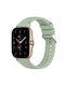 Amazfit Gts 2 Stripe Texture 20mm Silicone Watch Band Light Green