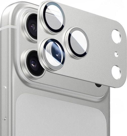 Orso Handy-Kameraschutz Gehärtetes Glas Silbern Für Das iPhone 18 Pro