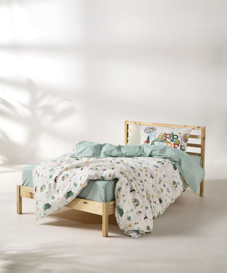 Kentia Kids Duvet Cover Set Single with Pillowcase Marlon 165x245cm