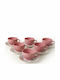 Hermia Set Tassen Tee Keramik Mehrfarbig 215ml 12Stücke
