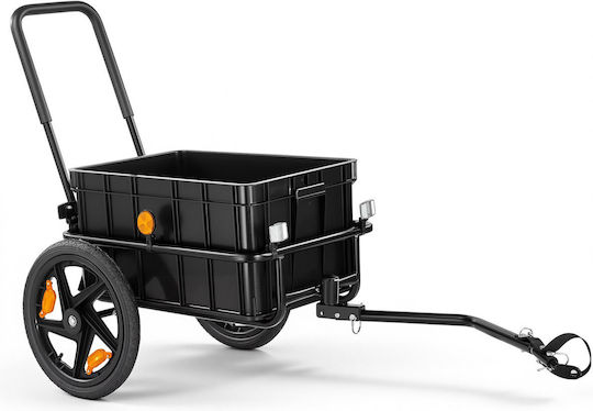 Vevor Bicycle Trailer 45 Kg 2 1 Waterproof Cover Wheels 178 Mm 406 Mm Carbon Steel Frame Reflector Cgkzxchytchjncyfu001v0