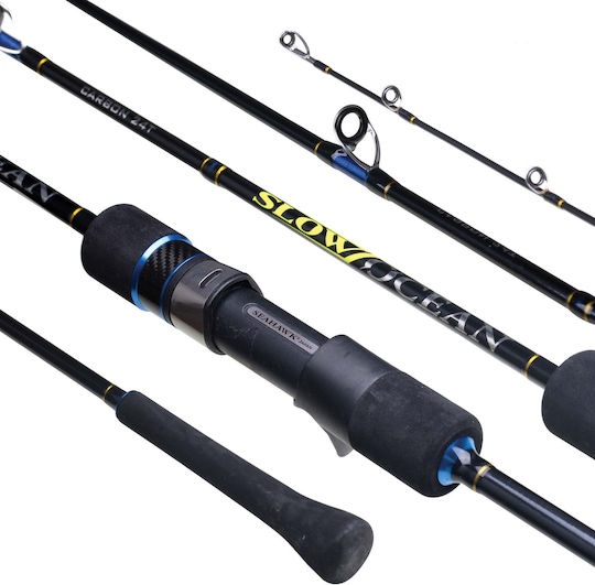 Seahawk Slow Ocean Καλάμι Ψαρέματος για Baitcasting / Slow Jigging / Spinning 1.83m 300gr