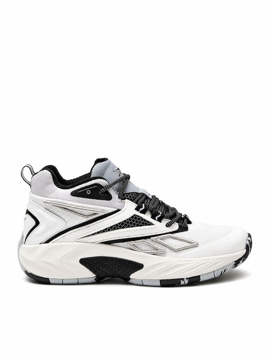 Reebok Zone Breaker Pantofi de baschet Albe