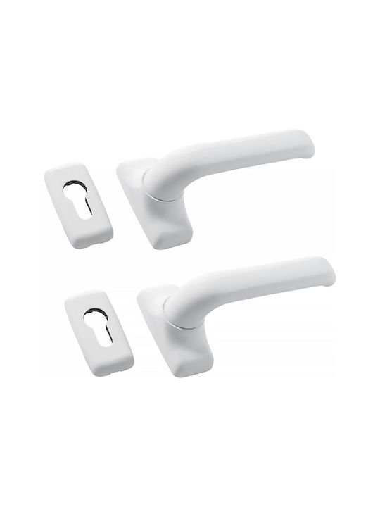 Domus 6110 Window Pair with Rosette Black 6110L