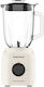 Taurus Optima Vintage Μπλέντερ με Γυάλινη Κανάτα 1.8 lt 1500W Cream