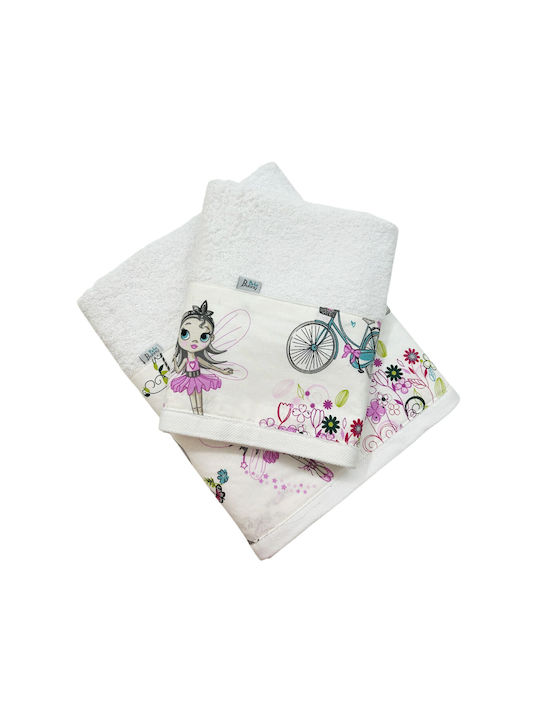 Bunny Bebe Set of Baby Towels 2pcs Fairy Weight...