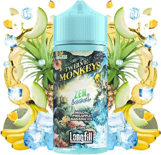Twelve Monkeys Flavor Shot Oasis Zen 20ml/120ml 1τμχ Oasis Zen Iced