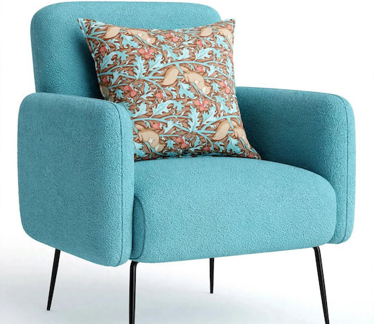 Oxygen Zierkissen Sofa-Kissen Mouse & Squirel Mehrfarbig 45x45cm