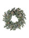 MSA Christmas Decorative Wreath Diameter 80cm Green