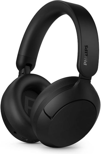 Philips TAH6000BK/00 Ασύρματα / Ενσύρματα Over Ear Ακουστικά Μαύρα