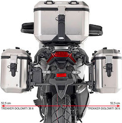 Side Mounts For Givi Plo1188mk Honda X-ADV 750 '21-'23 Side Mounts For Givi Plo1188mk Honda X-ADV 750 '21-'23