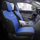 Car Seat Covers Otom One Design Universal Cotton Fabric Rachel Set Front Rear 10 Pieces Black Blue One-107