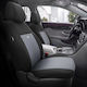 Car Seat Covers Otom Flex Design Universal Cotton Fabric Rachel Set Front Rear 10 Pieces Black Grey Flx-102