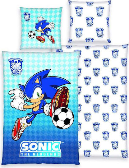 Herding Sonic Παιδική Παπλωματοθήκη Μονή Βαμβακερή Sonic 135x200εκ.