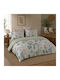 Set Huse Pentru Pilote Bumbac Satinat 200x220cm Dublu Cu 2 Fețe De Pernă Și 1 Cearșaf Satin