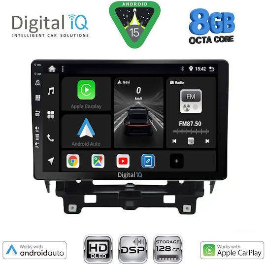 Digital IQ Bxf 7560_cpaa 10 Zoll Multimedia-Tablet Renault Trafic – Nissan Primastar Modell 2021+