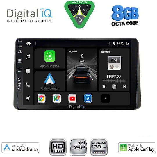 Digital Iq Bxf 7209_cpaa 10inc Multimedia Tablet Honda Wr-v Mod 2022+