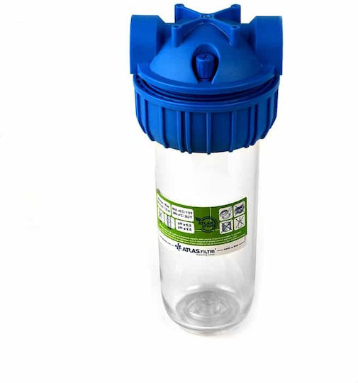 Atlas Filtri Senior Water Filter Device Single Central Supply Pipe Cross Section ½" 5-0256