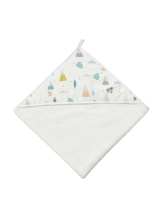Bunny Bebe Детски Халат-Худи Mountains 75x75см