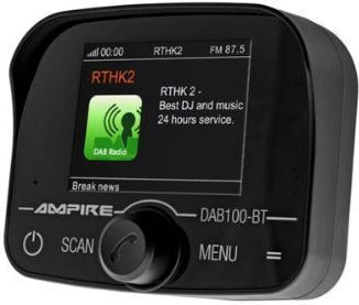 Ampire DAB100-BT Receptor Activ DAB+ Hands-free BT