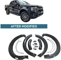 Side Wheel Fenders Ford Ranger T9 2022+ Upgrade Raptor Look Set of 6 Pieces