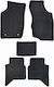 Rubber Car Mats Toyota Hilux 4-Door Model 2004-2015 All Weather Tarnished Perfect Fit