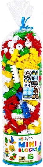 Cuburi de construit Mini Blocks Constructor Set 6 pentru 3+ Ani 440 buc HTB1224