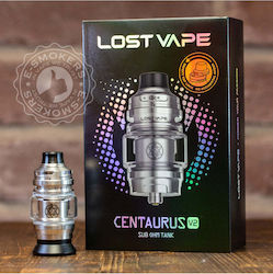 Lost Vape Centaurus V2 Atomizor 5ml 26mm Argintiu