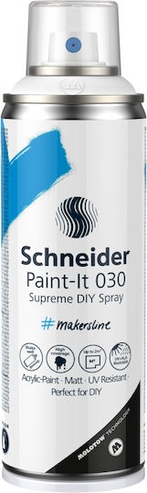 Χρωματα Ακρυλικα Schneider Σπρέι Paint-it 030 200ml White