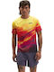 Sportliche Herrenbluse Kurzarm Hoka Citrus Prt