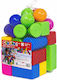 Hashtag Toys Cuburi de construit Educative City Life Mini 2 pentru 3+ Ani 36 Buc HTB1217