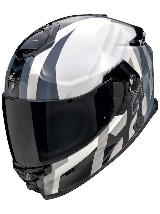 Scorpion EXO-GT SP Air Tornado Negru Mat/Argint...
