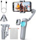 Hohem Isteady X3 Se Stabilizator Mecanic Automat Cu Stabilizare Pe 3 Axe Design Ușor Pliabil Compact Stabil Detașabil Cu Telecomandă Durata Bateriei De 11 Ore Ideal Pentru Vlogging Călătorii Gri