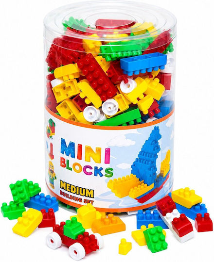 Hashtag Toys Cuburi de construit Educative Mini Blocks Constructor Set 11 pentru 3+ Ani 333 Buc HTB1229