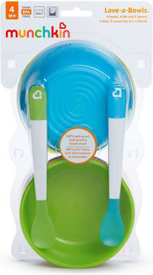 Munchkin Love-a-bowls Plastic Feeding Set 2 Pieces