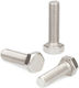 Inox Mare Şurub Hexagon Inox DIN 933 Cu Lungime 6mm