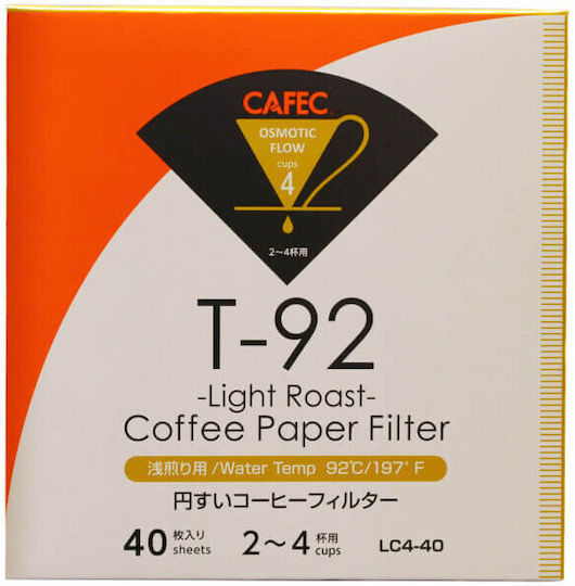 Cafec 40 Хартиени Филтри за кафе