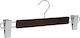 Humero Clothes Hanger for Pants Wooden 50 Pieces