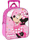 24home.gr Minnie School Trolley Bag Kindergarten 27 x 12 x 32 cm