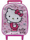 24home.gr Hello Kitty School Trolley Bag Kindergarten