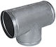 Galvanized Tee 150 150 150mm 90° Tro 15*15/90