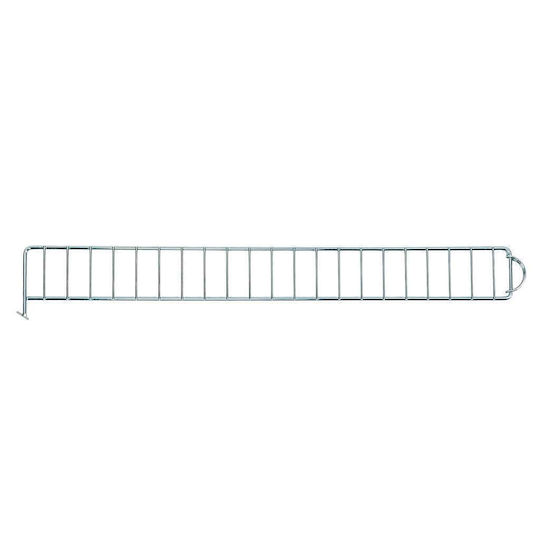 Разделител Mega-m G-57 Cm H-6 Cm Цинков Стопер За Рафт