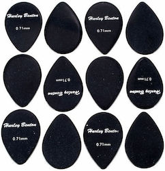 Harley Benton Kleines Tränenförmiges E-Gitarren Plektrum Set 0.71