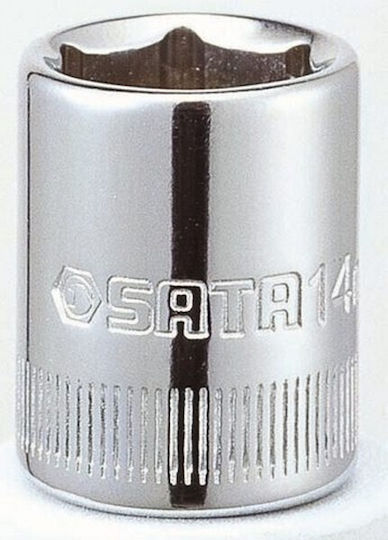 Sata Sechseck Steckdose mit Rahmen Gastgeber 1/4" Durchmesser 10 / 1/4"