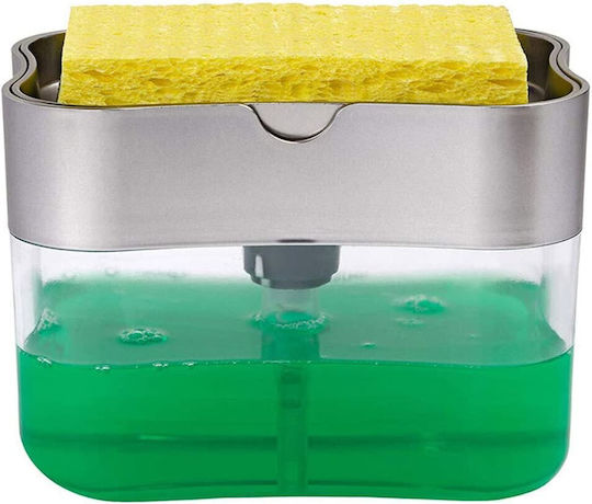 Dozator De Bucătărie Încorporat Din Plastic Gri 380ml