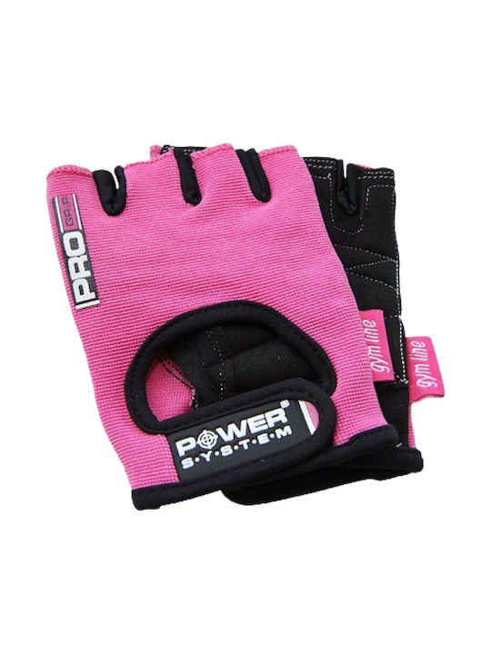 Power System Fitness Women's Sports Gloves Pink